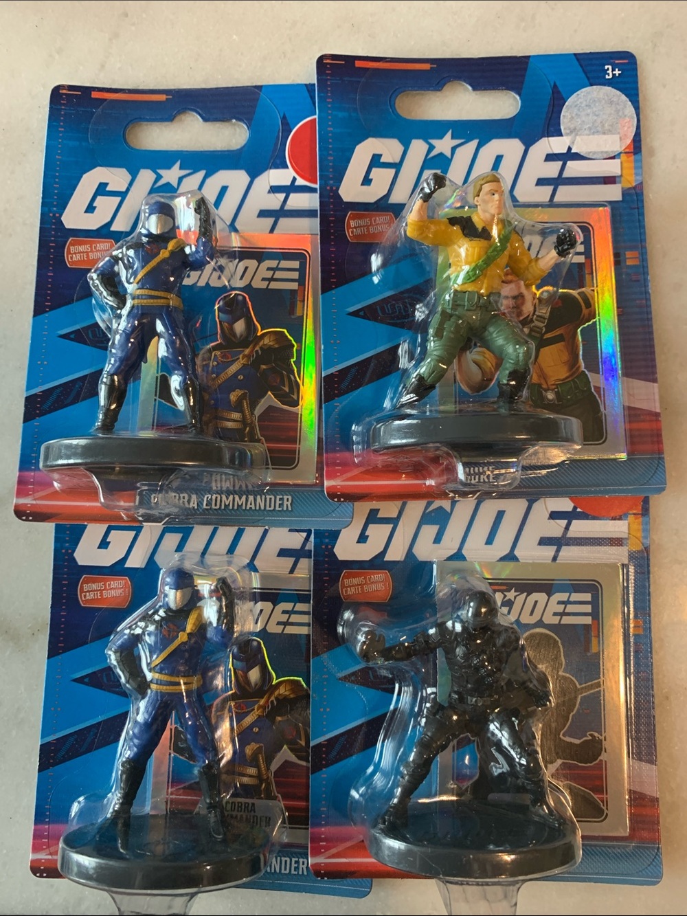 GI Joe Action Figures - Four Character Figures